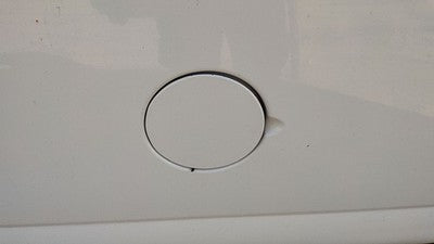 2000-02 Savana Van 2500 Fuel Tank Door With Hinge Gas Lid Oem Filler White 50U