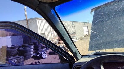 1995 Nissan Pathfinder Driver Left A Pillar Trim Windshield Post Panel Oem Blue