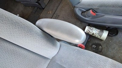 04-06 Town & Country Passenger Right Front Arm Rest Side Seat Oem Gray D5