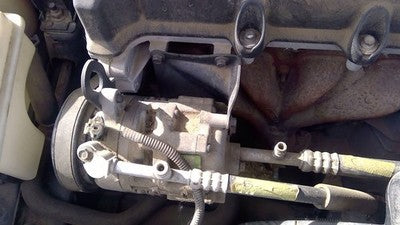 1998 Saturn Sw2 Mount Bracket Set For Ac Compressor Oem