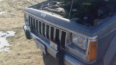 1984-1992 Jeep Cherokee Complete Header Panel With Grille 83506616 83506616