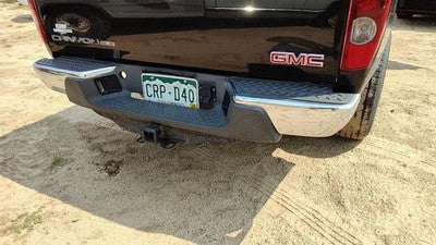 2008-12 Gmc Canyon Rear Bumper Assembly With Mount Brackets Oem Chrome 20815916