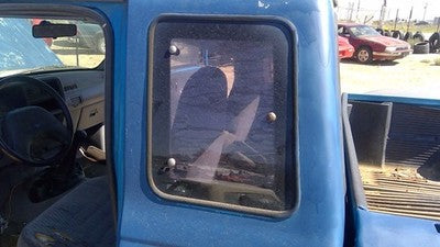 1993-1997 Ford Ranger Driver Left Rear Quarter Glass Back Side Window Oem