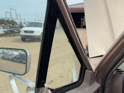 92-97 Ford F250 Driver Left Front Vent Window Small Door Glass With Frame Oem