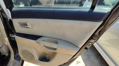 07-09 3 Passenger Right Rear Inside Door Trim Panel With Switches Back Beige Br7