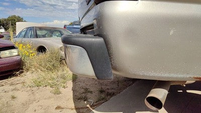 1999-2007 Sierra 2500 Hd Chromer Rear Bumper Assembly With Brackets Oem 12473000