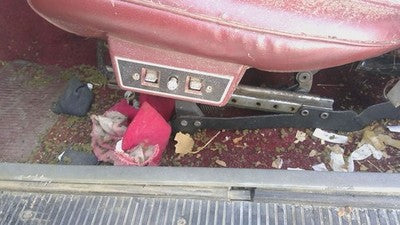 1985 Jeep Cherokee Driver Left Power Seat Track With Motors Only Oem