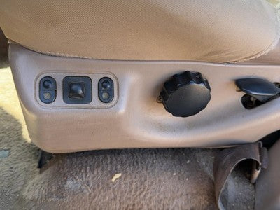 1999 Ford F150 Driver Left Side Power Seat Switch With Trim Panel Oem Tan Ex