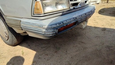 1990-1991 Olds 88 Front Bumper Cover Assembly Oem Gray 25559351