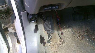 1998 Ford Taurus Parking Brake Pedal Assembly Oem Complete Emergency Unit
