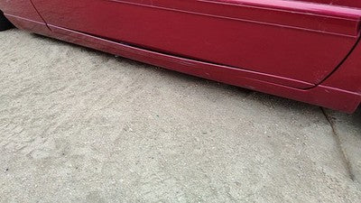 95-02 Eldorado Passenger Right Lower Rocker Panel Moulding Side Crimson Red 86U