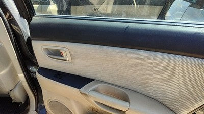 07-09 3 Passenger Right Rear Inside Door Trim Panel With Switches Back Beige Br7