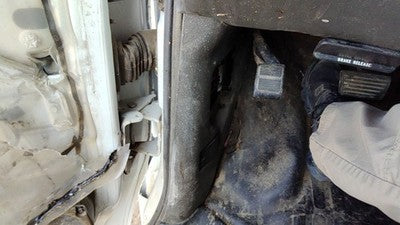 2002 Savana Van 2500 Driver Left Lower Kick Trim Panel Oem Pewter