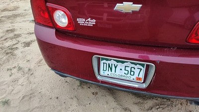 2008-2012 Chevy Malibu Rear Bumper Cover Assembly Oem Back Red 80U 25919219