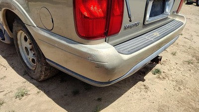 98 99 Lincoln Navigator Rear Bumper Cover Assembly Oem Back Gold Bi F85z17k835ab