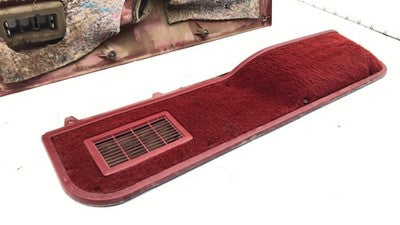 1989 Ford F150 Driver Left Front Door Trim Panel Red Oem