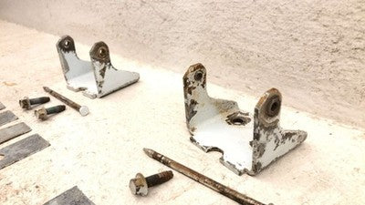1979 Chevy El Camino Tailgate Hinge Pair Set Oem