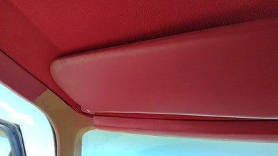 1983 Ford F150 Driver Left Sun Visor Oem Red