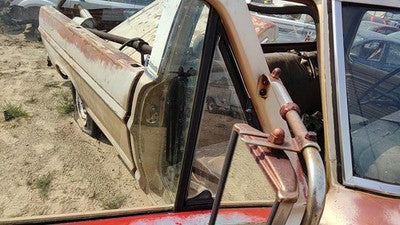 1967-72 Ford F100 Passenger Right Front Vent Window Small Door Glass With Frame