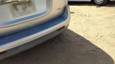 2007-2009 Chevy Equinox Rear Bumper Cover Assembly Oem Back Silver 67U 15950658