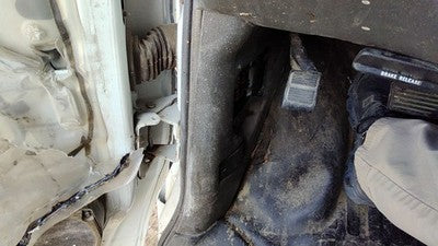 2002 Savana Van 2500 Driver Left Lower Kick Trim Panel Oem Pewter
