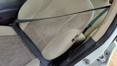 11-15 Hyundai Sonata Driver Left Front Seat Belt Retractor Shoulder Camel Yda