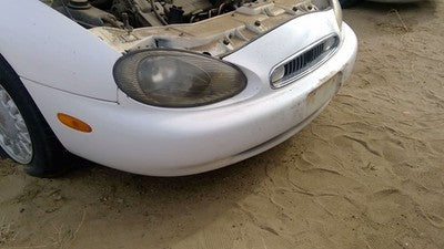 1996-1999 Mercury Sable Front Bumper Cover Assembly Oem White Wt F8dz17d957aa