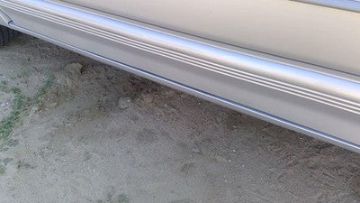 1991 Cutlass 2 Door Driver Left Front Moulding From Door Oem Trim Strip Silver