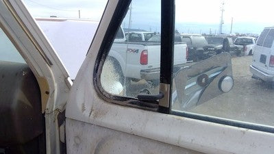 75-84 Van E250 Passenger Right Front Vent Window Small Door Glass With Frame