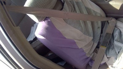 1994 Olds Eighty Eight Passenger Right Front Seat Belt Retractor Shoulder Tan