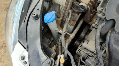 11-15 Hyundai Sonata Windshield Washer Fluid Reservoir With Pump Oem Wiper Tank