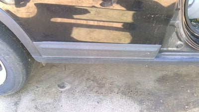 11-15 Sorento Passenger Right Rear Moulding From Door Back Trim Strip Gray H9