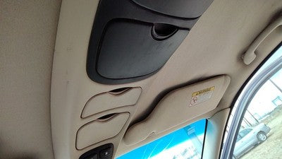 2000-03 Ford Windstar Center Overhead Console Oem Dome Light Map Lamp Cubby Tan