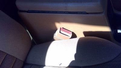 1993 Dodge Dakota Passenger Right Front Seat Belt Buckle Female Receiver Oem Tan