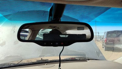 2000-2005 Cadillac Deville Dts Inside Rear View Mirror Oem Windshield Mounted