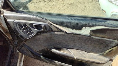 98 Subaru Legacy Rhd Postal Right Front Inside Door Trim Panel Wth Switches Gray