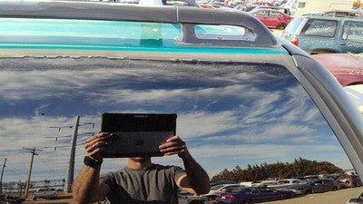 1995-05 S10 Blazer Driver Left Rear Quarter Glass Back Side Window Oem 15766469