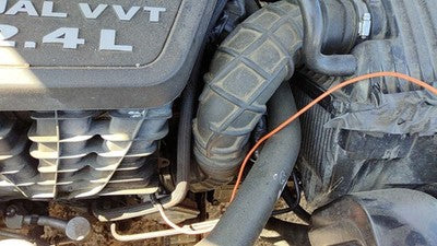 2014 Dodge Avenger Air Intake Tube Pipe Elbow Rubber Oem Hose 2.4L