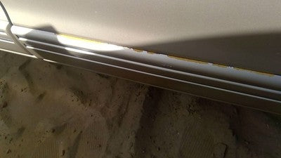 1994 Olds Eighty Eight Passenger Right Front Moulding From Door Trim Strip Gold