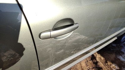 00-05 Vw Passat Passenger Right Front Outside Door Handle Oem Green