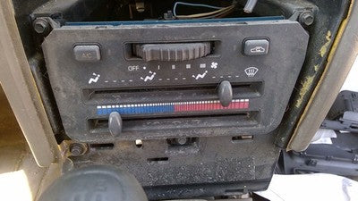 1991-1994 Saturn Sw2 Temperature Control Module In Dash Heater Ac Head Unit Oem
