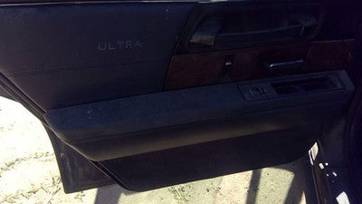 1993 Buick Park Ave Driver Left Rear Inside Door Trim Panel Only Oem Back Gray