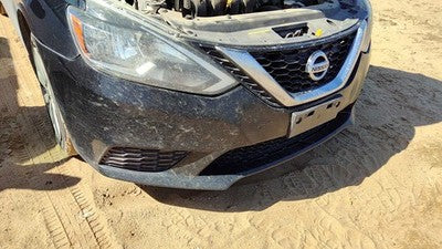 2016-2019 Nissan Sentra Front Bumper Cover Assembly Oem Black Kh3 620223Yu1J