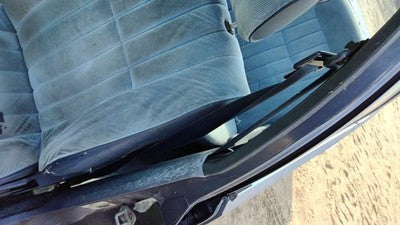 1986 Toyota Camry Driver Left Front Seat Belt Retractor Oem Shoulder Blue