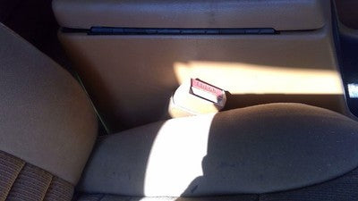 1993 Dodge Dakota Passenger Right Front Seat Belt Buckle Female Receiver Oem Tan