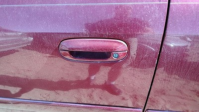 02-09 Chevy Trail Blazer Driver Left Front Outside Door Handle Majestic Red 86U