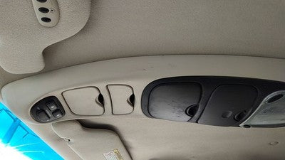 2000-03 Ford Windstar Center Overhead Console Oem Dome Light Map Lamp Cubby Tan