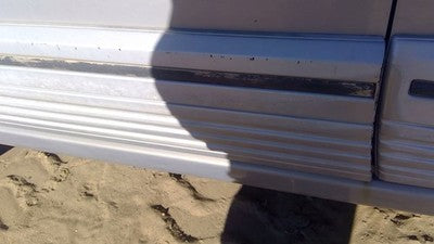 1994 Jeep Grand Cherokee Driver Left Front Moulding From Door Trim Strip Silver