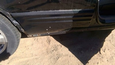 01-02 Forester Passenger Right Rear Moulding From Door Back Trim Strip Black