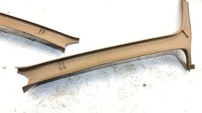 1988 Ford F150 A Pillar Trim Panel Pair Set Left Right Tan Oem
